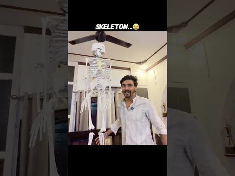 Skeleton prank😂 #shorts | Anant Rastogi
