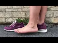 Kate s bare feet straight from her posh New Balance 1500 sneakers