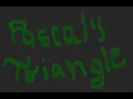 pascal s triangle in python easy way