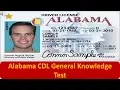 Alabama CDL General Knowledge Test