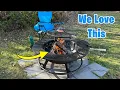 Perfect Backyard Companion Firepit Grill