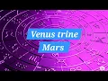 Venus trine Mars synastry aspect Synastryvenus
