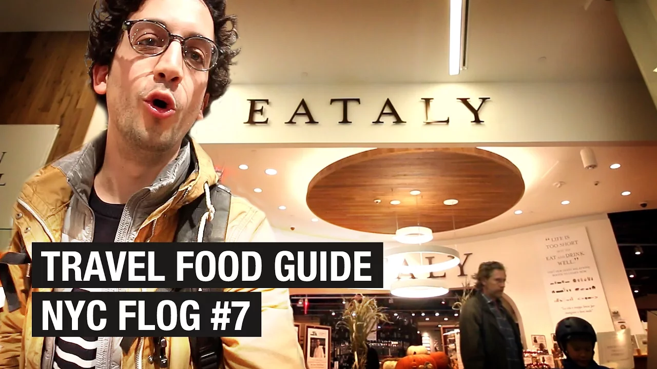 Travel Guide to Eataly Downtown ! NYC FLOG #7