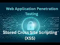 7 Stored Cross Site Scripting XSS Attack
