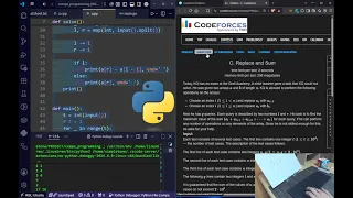 Python CODEFORCES Coding Challenges 06