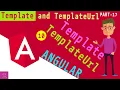 Angular 10 Tutorial Template and TemplateUrl - Angular Ujjwal Technical Tips