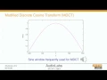 The MDCT and its Applications in Coding