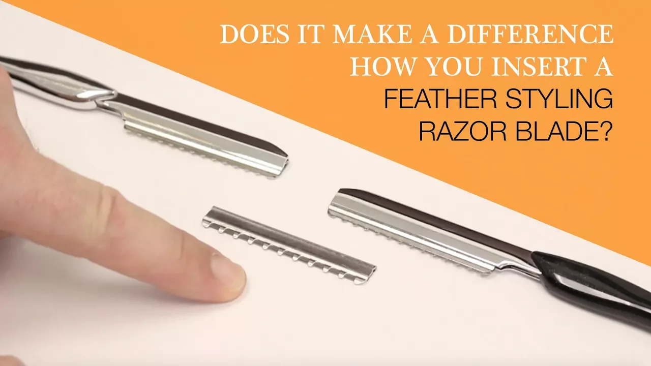 Is there a right way to insert Feather Styling Razor Blades? - Erik Lander