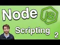 Create and Run a Node js Script - Node js Tutorial 2