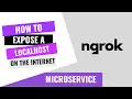 HOW TO USE NGROK TO EXPOSE LOCALHOST ON THE INTERNET