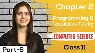 Sorting in Python Bubble Sort Insertion Sort Class 11 Chapter 2 Computer Science CBSE 2020-21