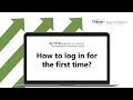 MyTFFR How to login the first time