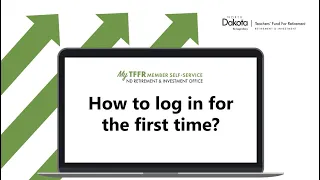 MyTFFR How to login the first time