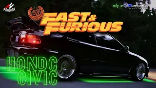The Heist Civics from Fast & Furious!!!!