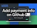 How to Add or Update Payment Information on GitHub Step-by-Step Billing Setup