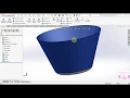 SolidWorks 2016 Tutorials for Beginners Shell Revolved Boss Cut