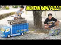 Download Lagu MUATAN KAYU FULL GAYOR DI TRUK BARU DIMAS!