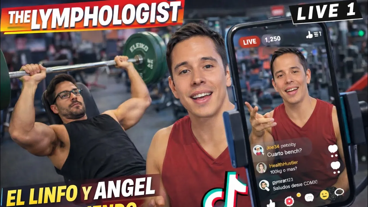 Primer live con mi hermano hablando un poco de todo mientras entrenamos