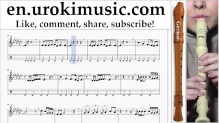 Download How to Play Recorder (G.) Tove Lo - Lies In The Dark Tabs Part#2 um-i352 MP3