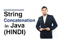 String Concatenation in Java HINDI