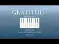GRATITUDE | Brandon Lake - [Female Key of E] Piano instrumental Cover by Gershon Rebong