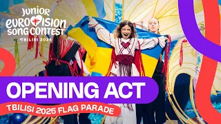 #JESC2025 Opening Act and Flag Parade | Junior Eurovision 2025