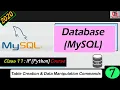 MySQL Tutorial Database Management For Beginners Class 11 Complete IP Course in Hindi 2020