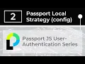 Passport Local Configuration Node Passport Express