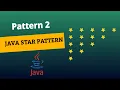 Star Pattern-downward triangle star pattern program Logic in java
