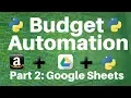 Budget Automation in Python -