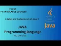 What are the features of Java how many features in Java Java feature