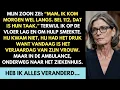 Download Lagu Mijn zoon zei dat hij morgen zou komen als hij kon, terwijl ik op de vloer lag en om hulp smeekte.