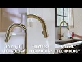 Your Faucet Your Way Touch2O Touch2O with Touchless and VoiceIQ Technology