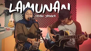 lamunan yayan jatnika versi akustik gitar cover lagu sunda by santi aditya