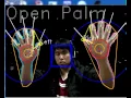 OpenCV Hand tracking Fingers tracking static gesture recognition K-curvature convexity defects