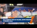 Download Lagu NGAWI – Bus Tabrak Truk di Ngawi, Sopir Terjepit, 3 Orang Luka