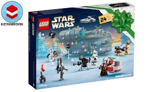 LEGO Star Wars 75307 Star Wars Advent Calendar 2021 Speed Build