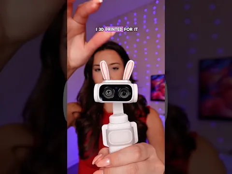 The Bambu Lab 3rd printer and insta360 Luna ultra are the best combo!