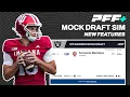 PFF Mock Draft Simulator New Product Features PFF