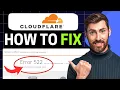 How to Troubleshoot Error 522 Connection Timed Out Cloudflare and Hostinger NEW 2026 Guide