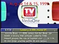 TV Guide Channel 1999 August 14 15 1999