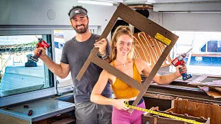 Raising Kids on a Sailboat?! But First… WE RIP OUT OUR KITCHEN! | Ep.83