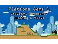 Platform Game 1 Gravity movement jumping views