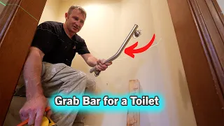 Grab bars for a Toilet