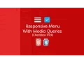 Responsive Menu With Media Queries Checkbox Trick - Using Only CSS3