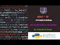 Python Tutorials Built-in Functions of Dictionaries Day-27 By Ashwath M Shetty