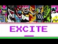 EXCITE (From Kamen Rider Ex-Aid) With ENG|ROM Lyrics