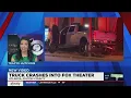 Truck crashes into Fox Theater