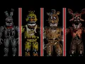 All Animatronic Models from Five Nights at Freddy s 4