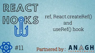 React Hooks Tutorial ref React createRef useRef hook